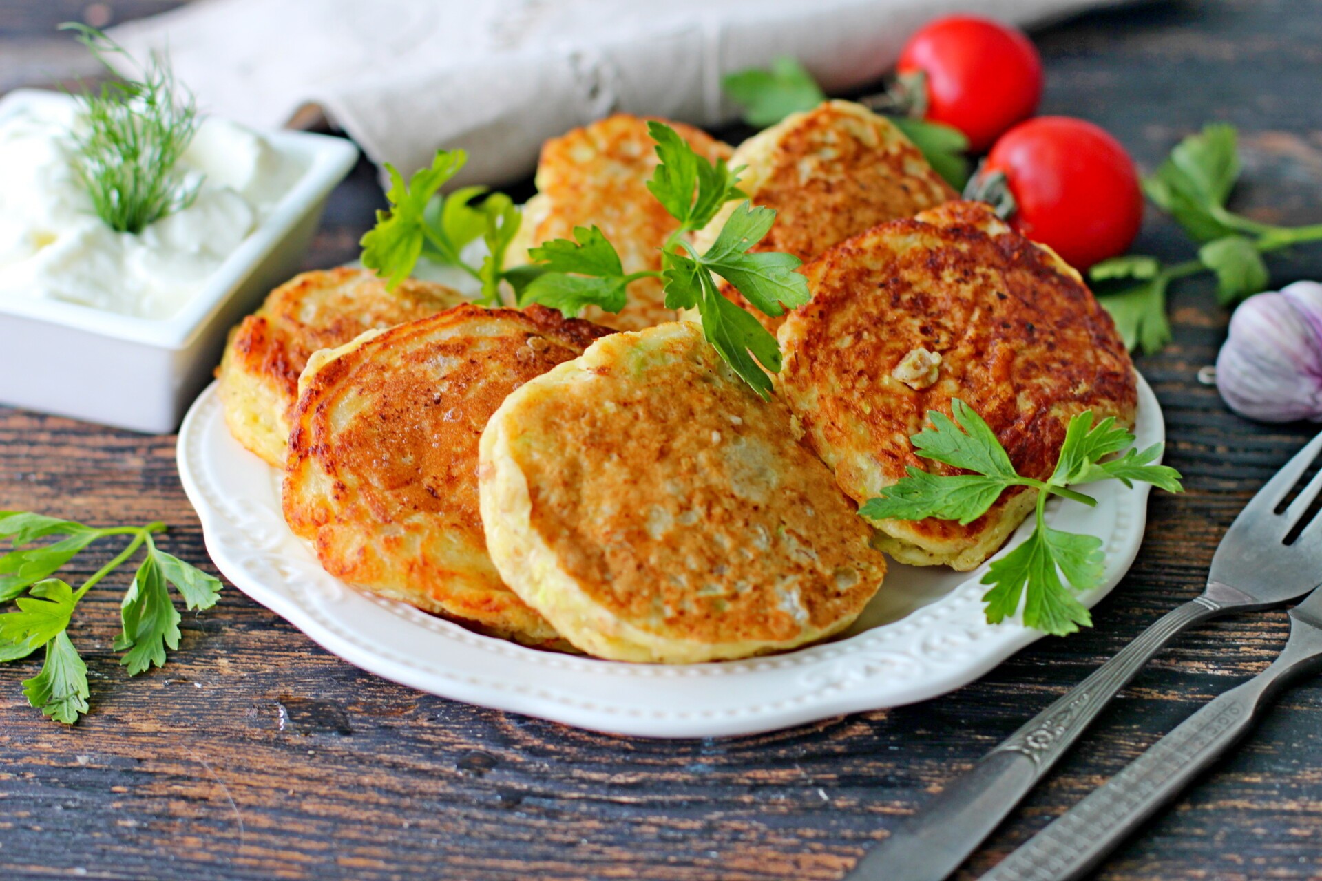 Шаг 12 приготовления Колдуны из кабачков с куриным филе