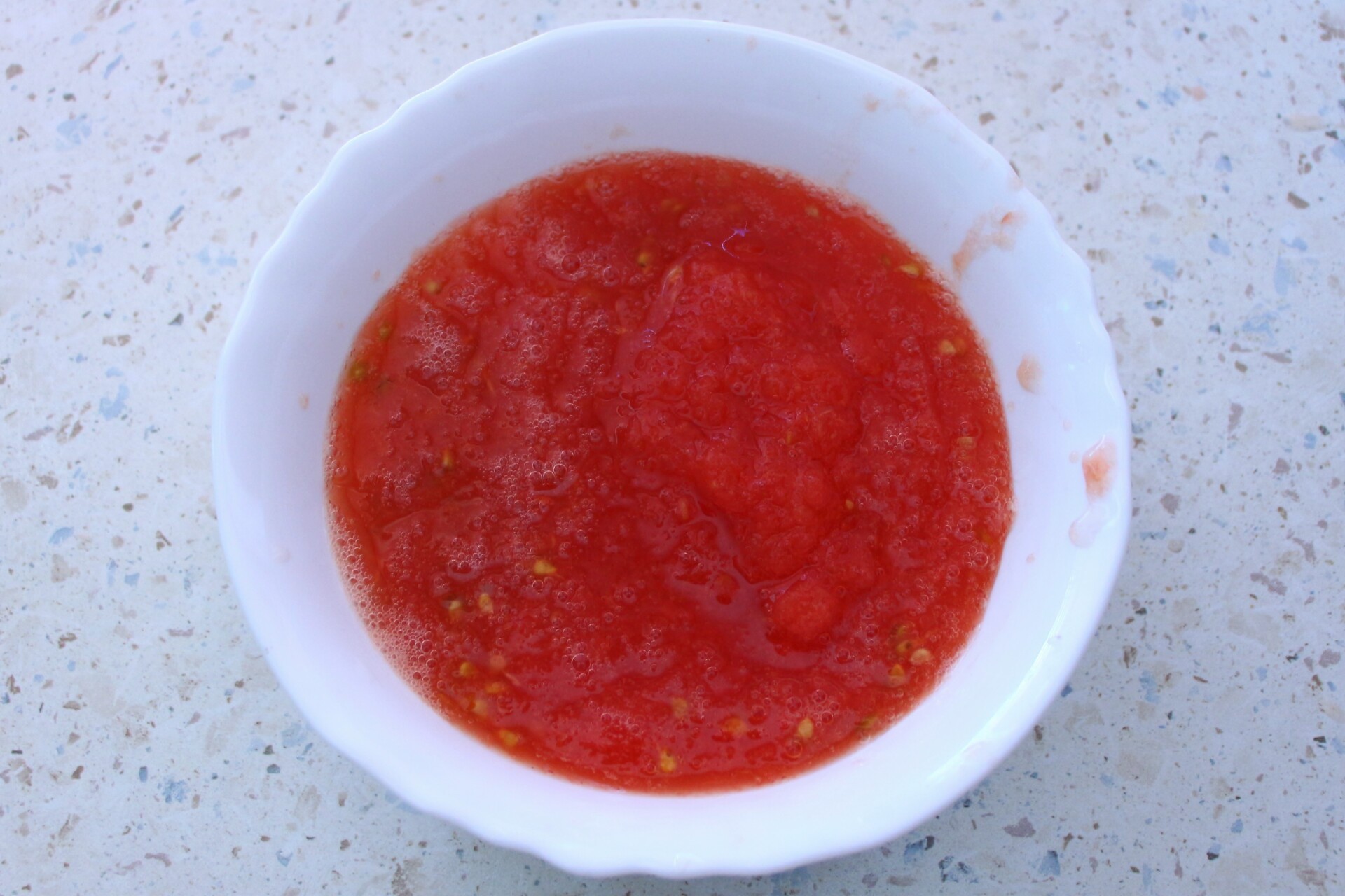 Шаг 5 приготовления Лобио с овощами по-летнему