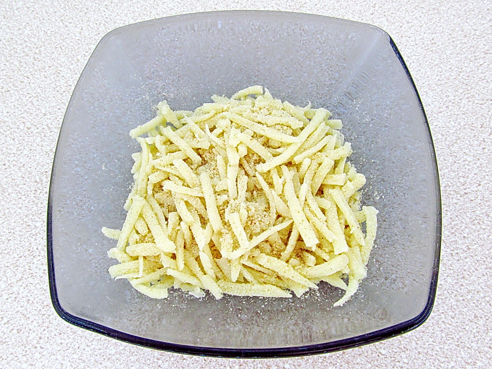 Шаг 9 приготовления Кабачки в микроволновке с сыром