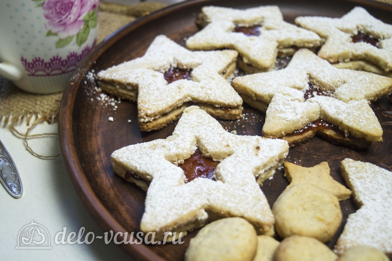 Обложка рецепта Линцерское печенье