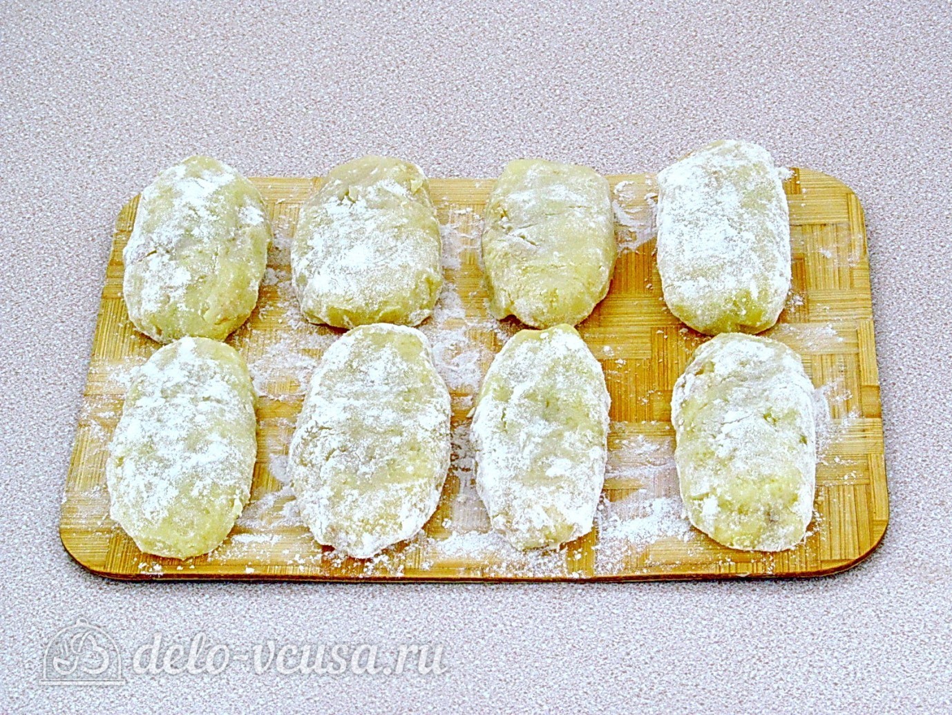 Шаг 11 приготовления Картофельные зразы с квашеной капустой