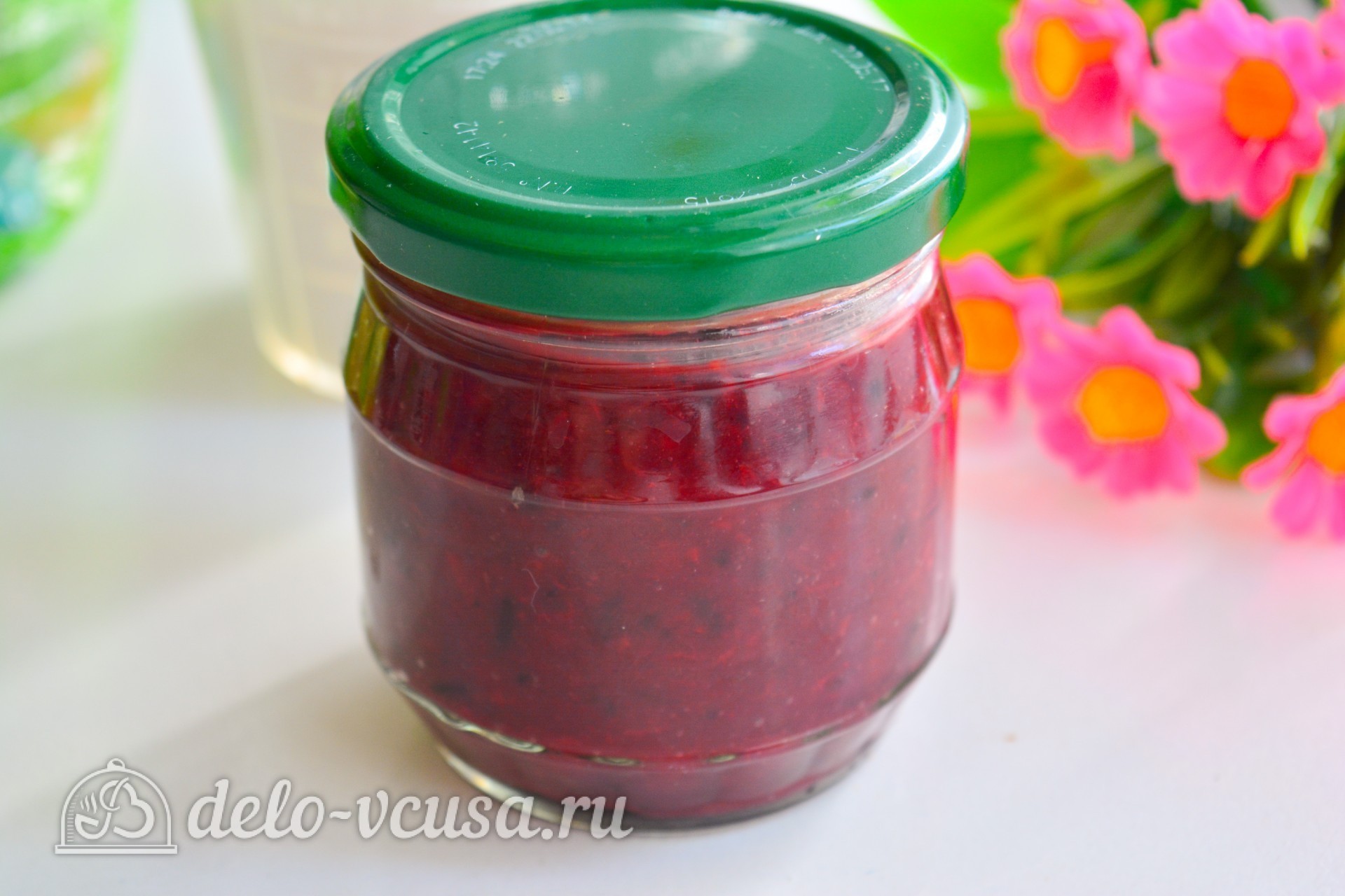 Шаг 5 приготовления Желе из сливы на зиму