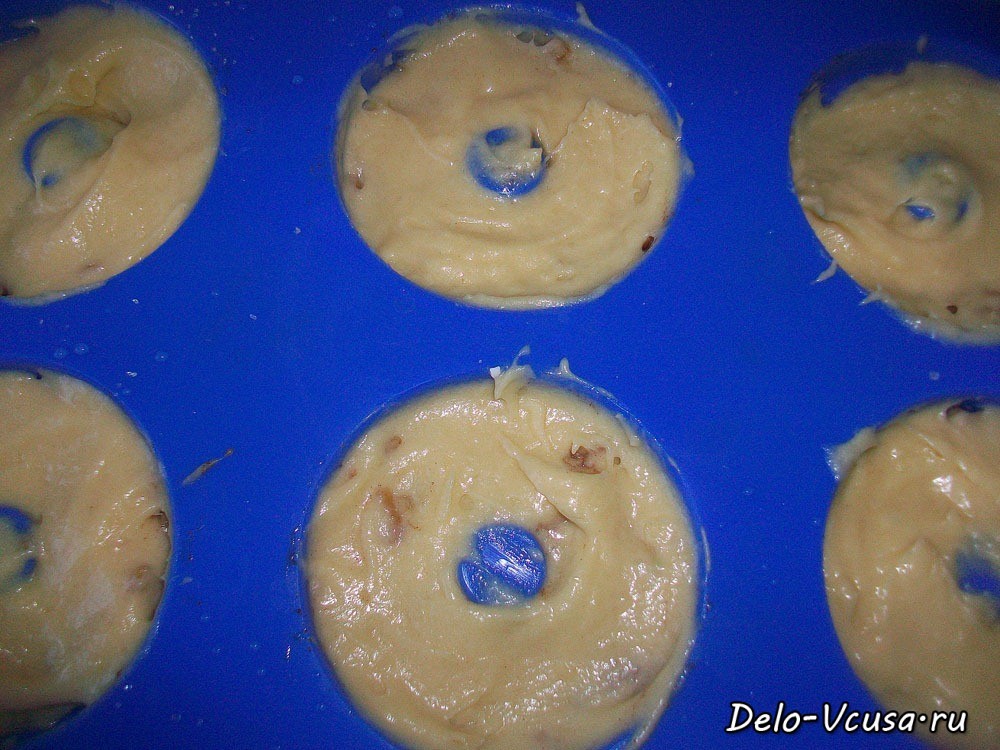 Шаг 12 приготовления Маффины с яблоками и корицей