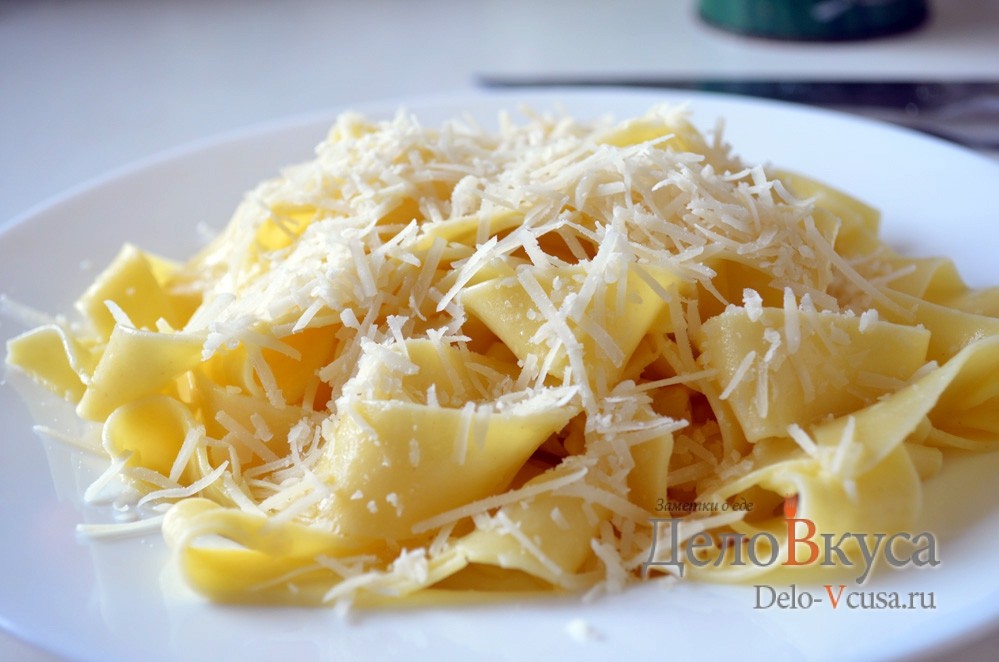 Обложка рецепта Белая паста (Pasta in bianco) или Как варить итальянские макароны