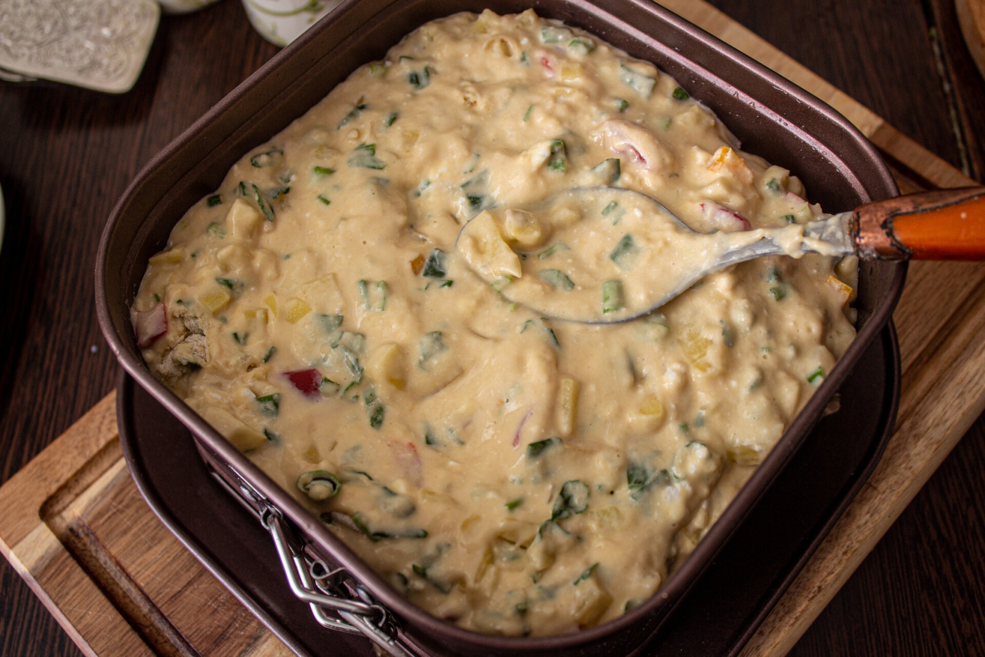 Шаг 9 приготовления Запеканка с картошкой, перцем и сыром