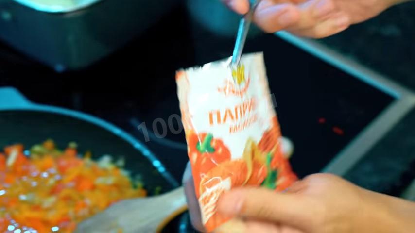 Шаг 16 приготовления Быстрый суп с мясными тефтелями и картофеле и сладким перцем