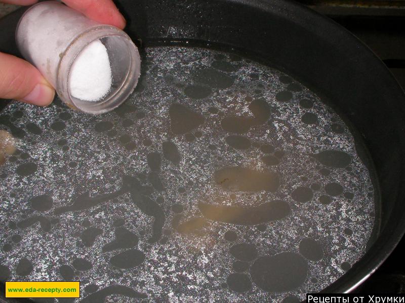 Шаг 5 приготовления Вермишелевый суп с курицей и картошкой