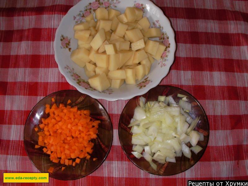 Шаг 6 приготовления Вермишелевый суп с курицей и картошкой