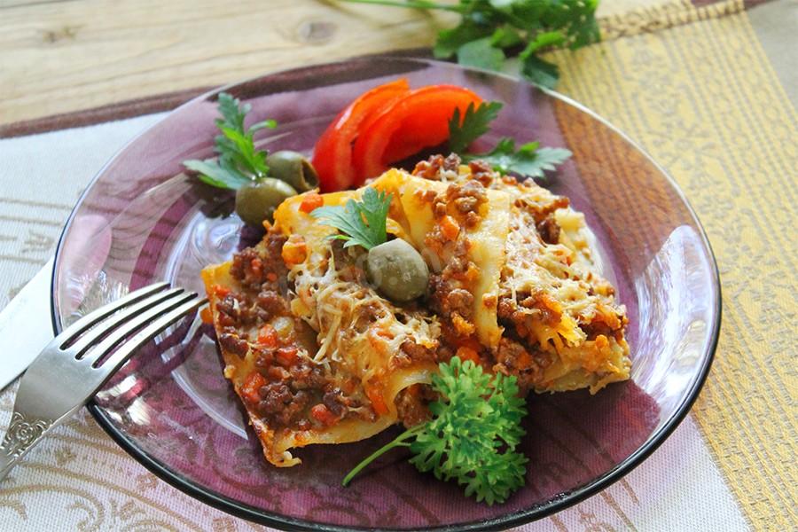 Обложка рецепта Лазанья классическая с мясом