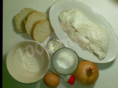 Шаг 1 приготовления Котлеты из пангасиуса