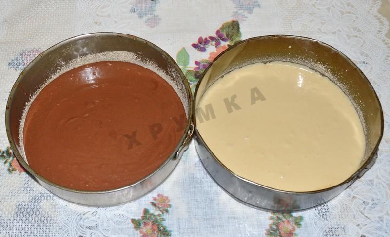 Шаг 10 приготовления Торт сметанный с вишней