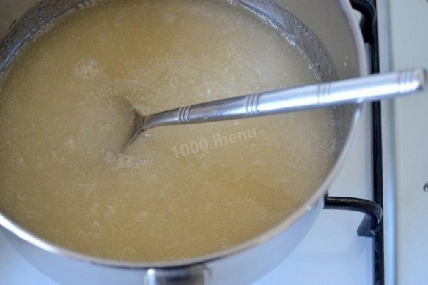 Шаг 2 приготовления Зефир на агар-агаре с яблоками в шоколаде