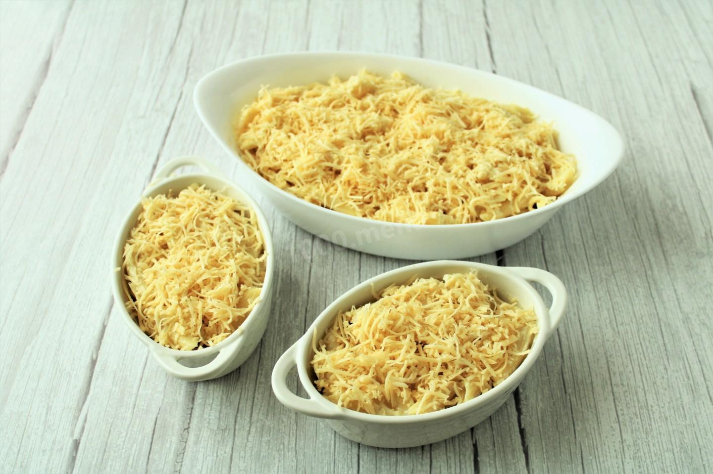 Шаг 13 приготовления Макароны с сыром по американски