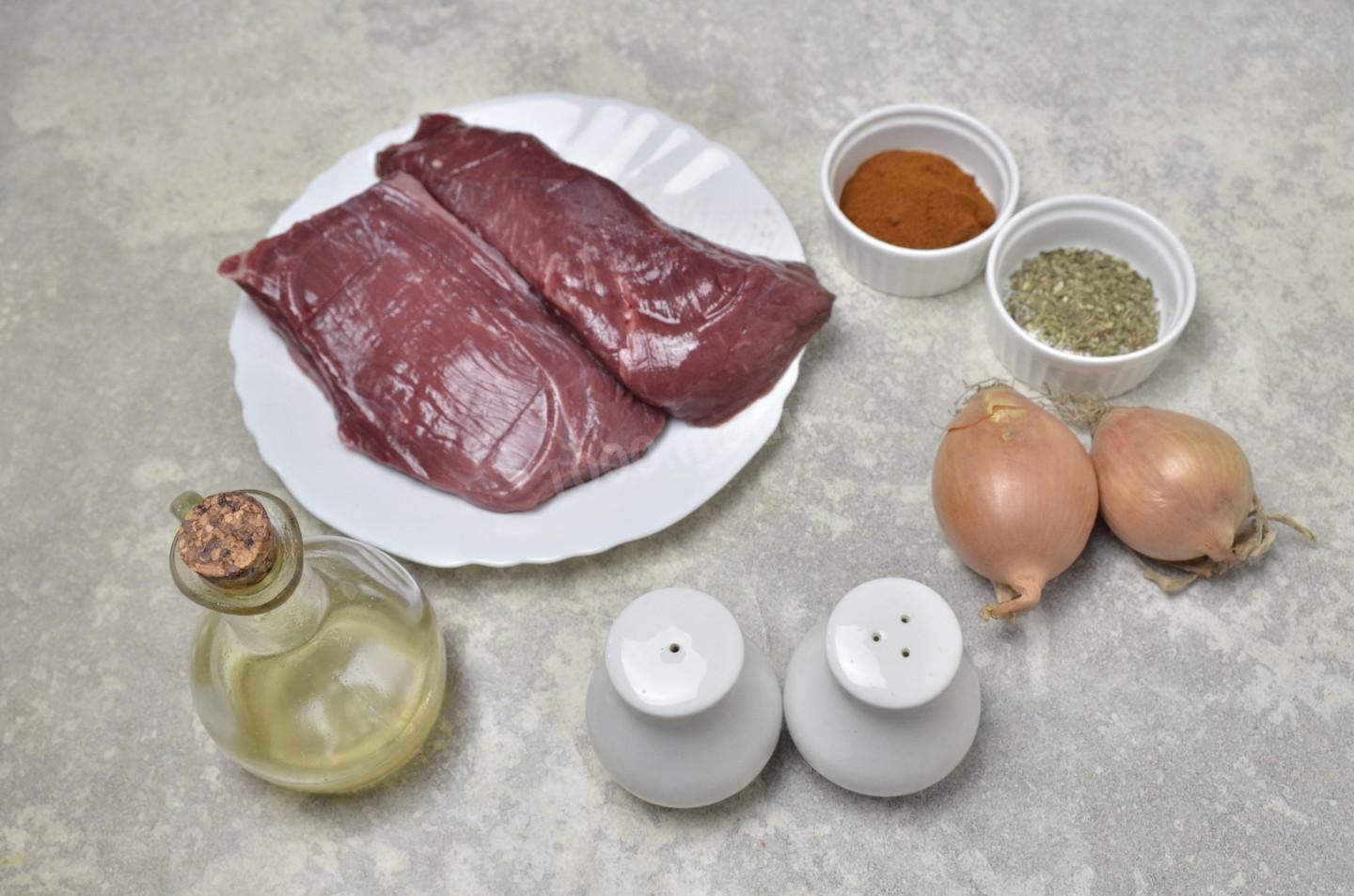 Шаг 1 приготовления Рваное мясо говядина в духовке