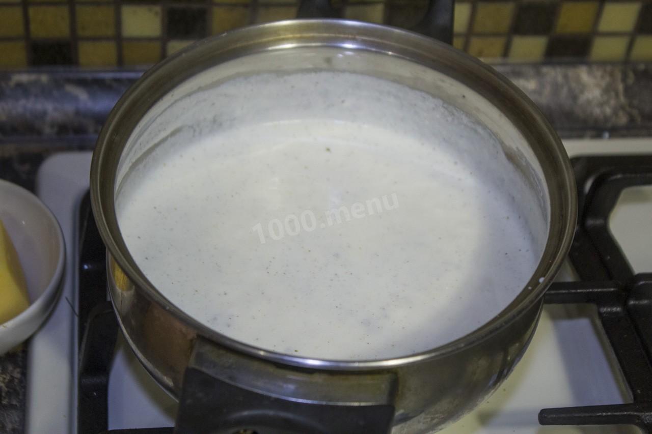 Шаг 6 приготовления Куриная грудка в сливочном соусе в духовке