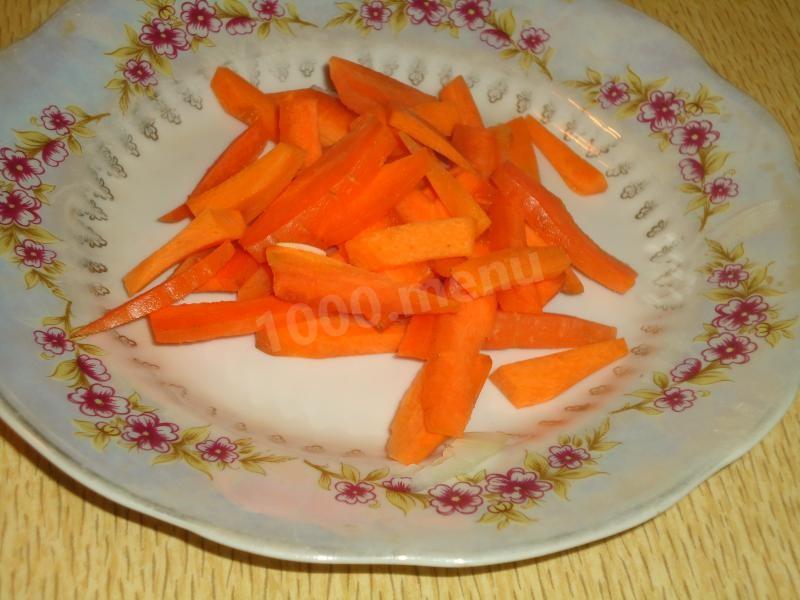 Шаг 3 приготовления Картофель, запеченный с домашней колбасой