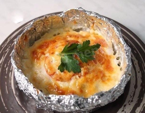 Шаг 5 приготовления Куриное филе Сюрприз