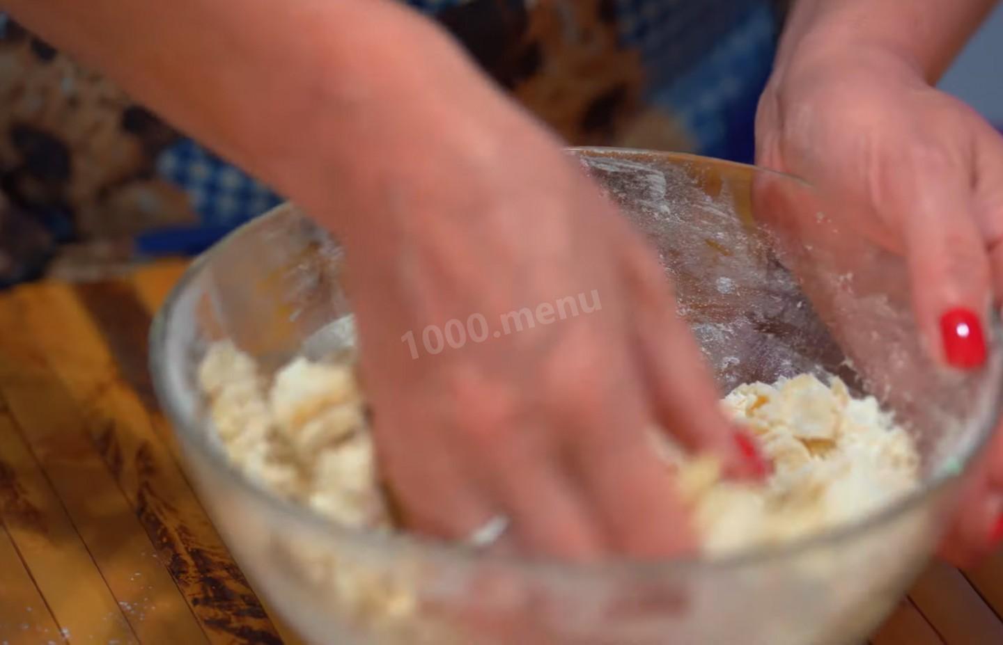 Шаг 12 приготовления Песочное печенье на сметане с начинкой из апельсина