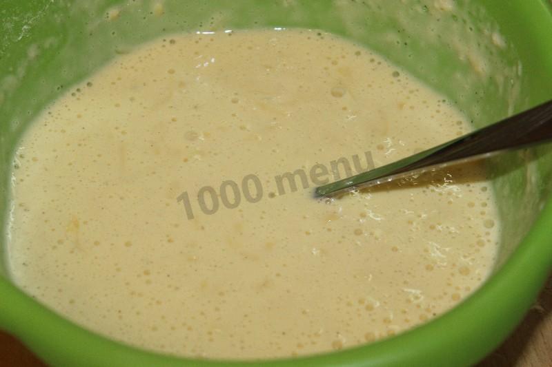 Шаг 1 приготовления Куриные оладушки Солнышко