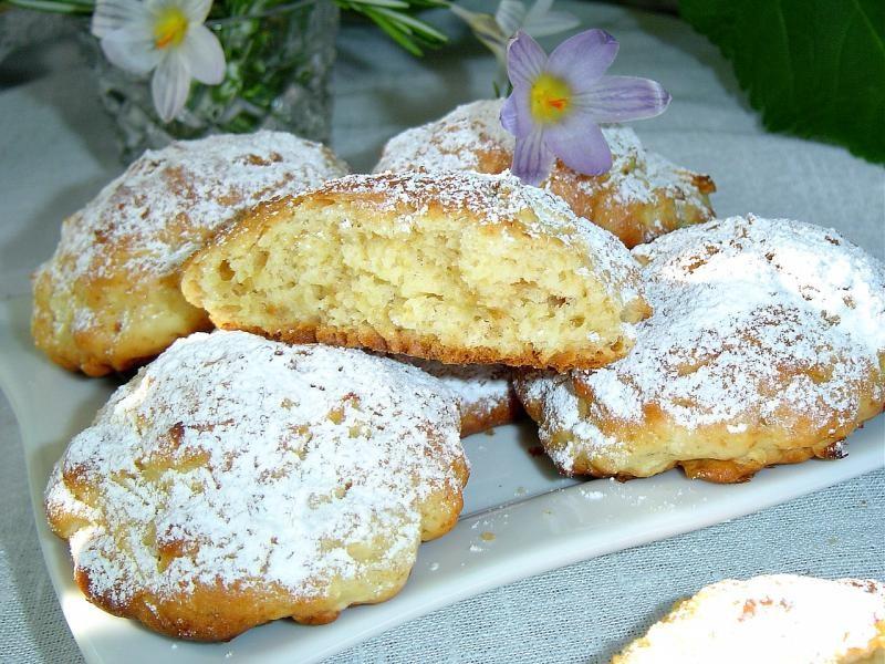 Обложка рецепта Яблочное печенье с яблоками