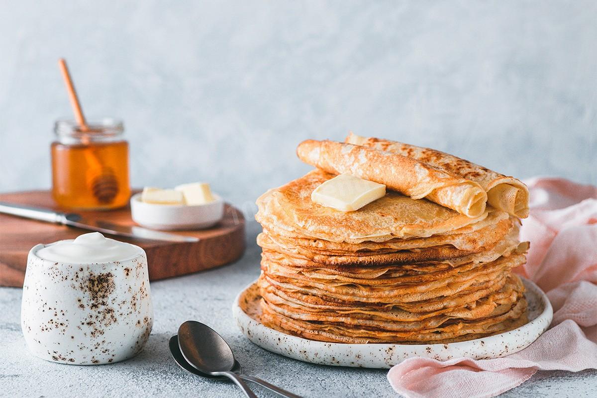 Обложка рецепта Блины на детской смеси