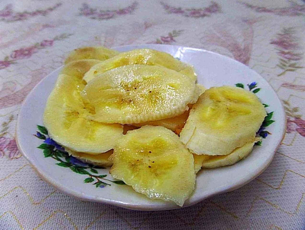 Шаг 11 приготовления Торт с начинкой из бананов