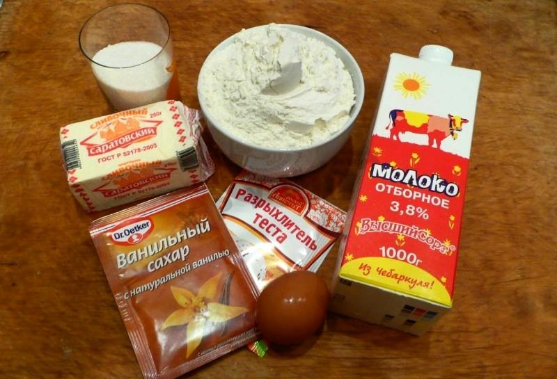 Шаг 1 приготовления Торт Степка-растрепка
