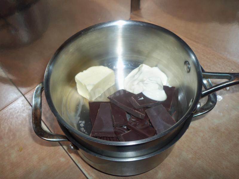 Шаг 2 приготовления Шоколадная мастика
