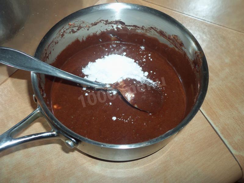 Шаг 7 приготовления Шоколадная мастика