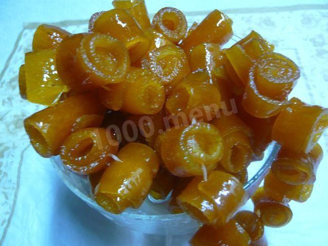 Шаг 3 приготовления Варенье из апельсиновых корок